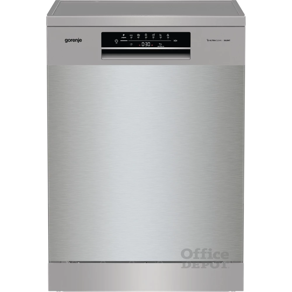 Gorenje GS642E90X ezüst, programok száma: 6, szabadonálló, 13 terítékes mosogatógép 