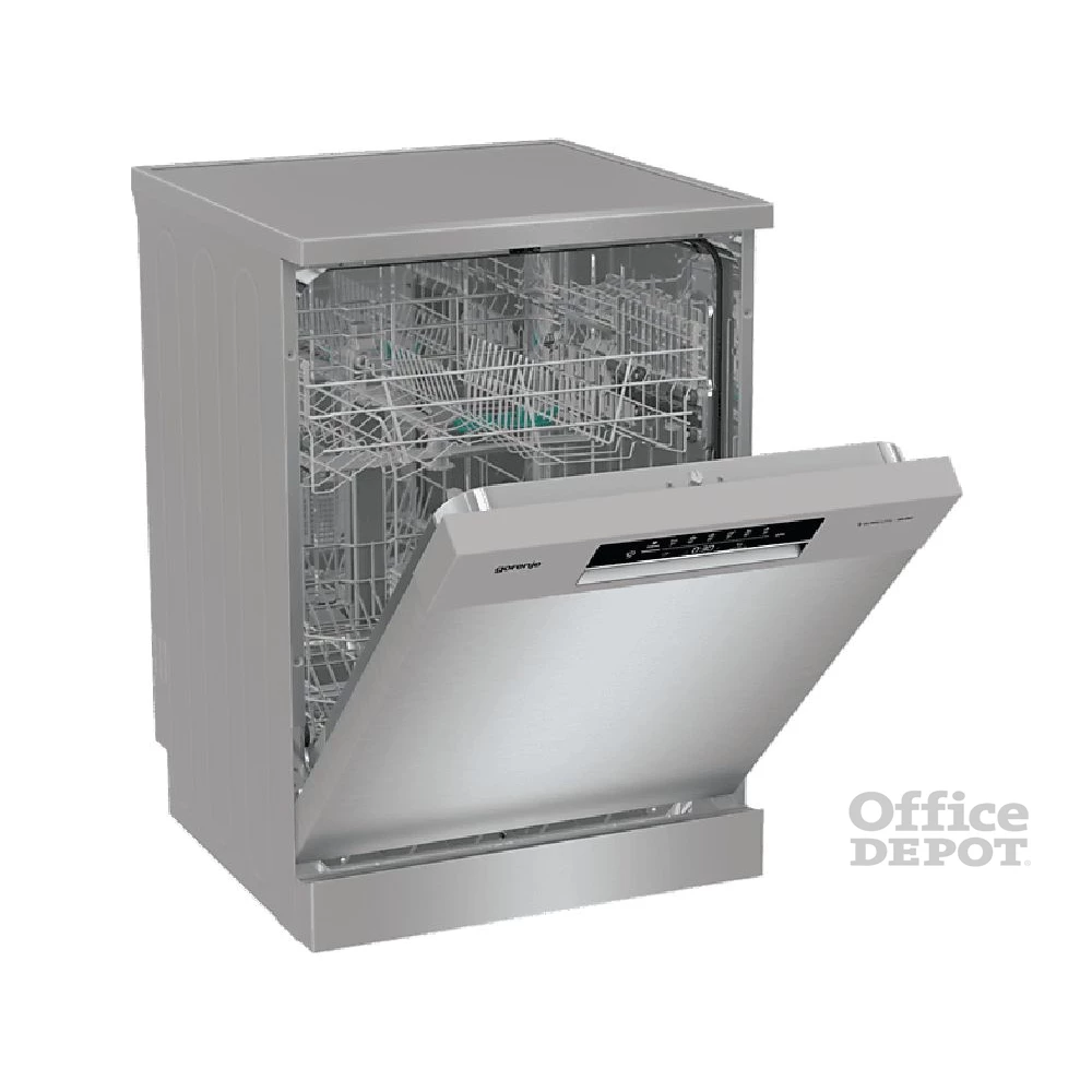 Gorenje GS642E90X ezüst, programok száma: 6, szabadonálló, 13 terítékes mosogatógép 