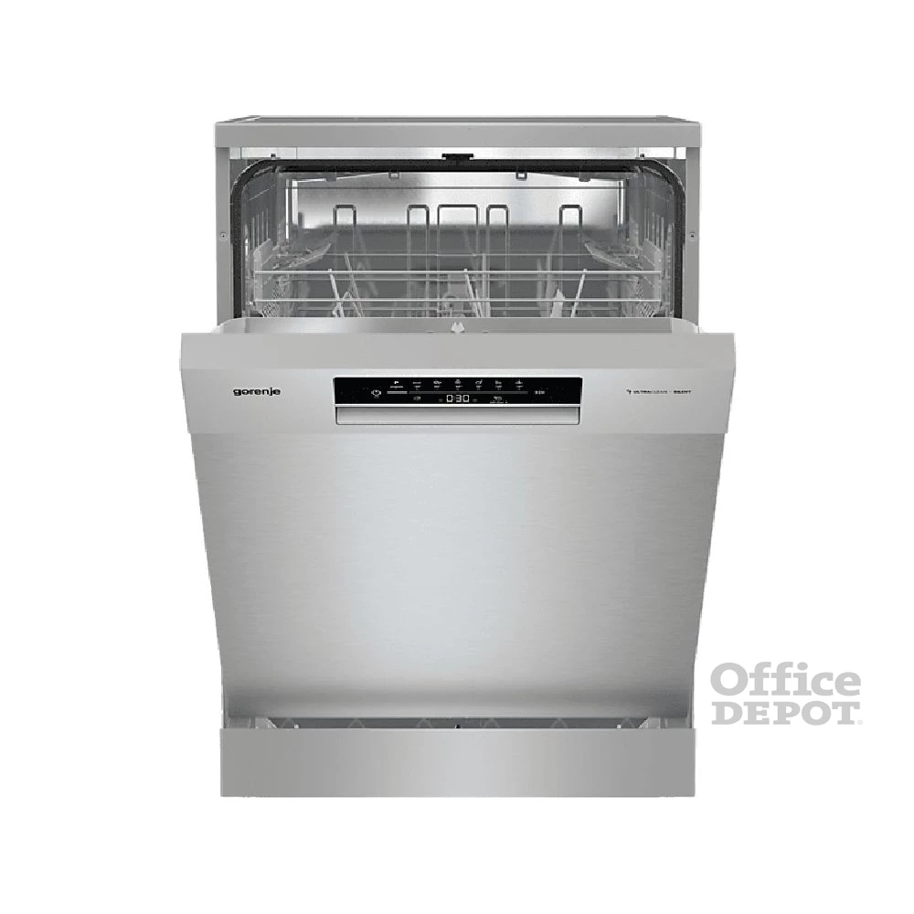 Gorenje GS642E90X ezüst, programok száma: 6, szabadonálló, 13 terítékes mosogatógép 