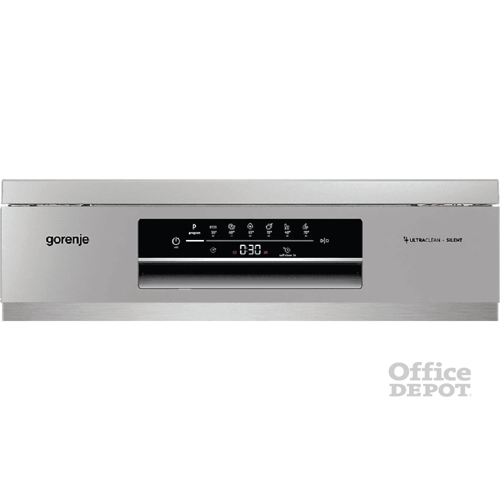 Gorenje GS642E90X ezüst, programok száma: 6, szabadonálló, 13 terítékes mosogatógép 