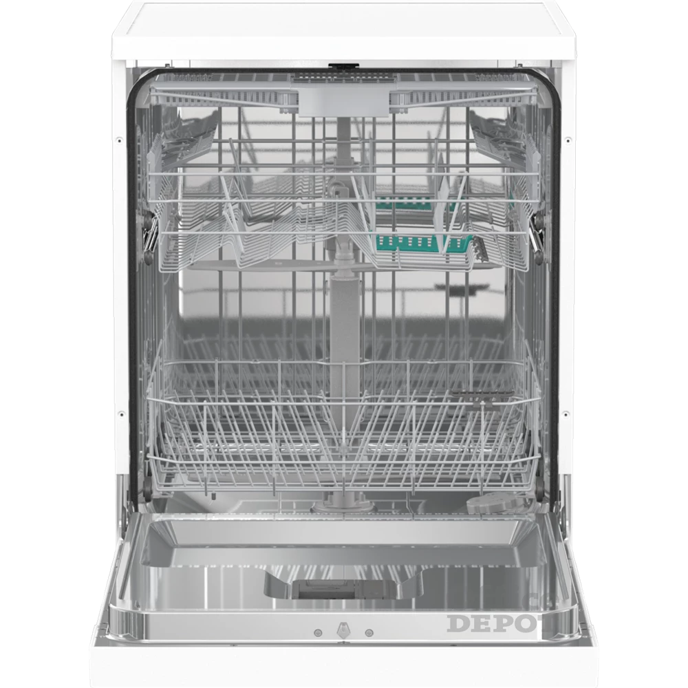 Gorenje GS643E90W fehér, programok száma: 6, szabadonálló, 16 terítékes mosogatógép 