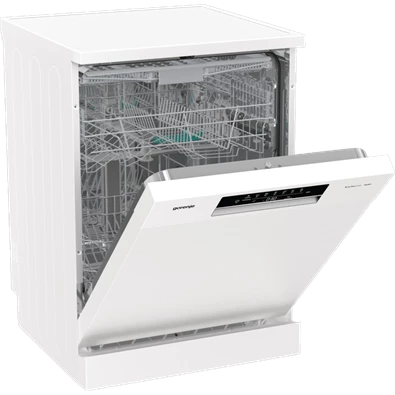 Gorenje GS643E90W fehér, programok száma: 6, szabadonálló, 16 terítékes mosogatógép 