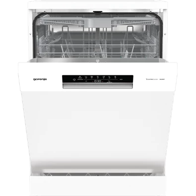 Gorenje GS643E90W fehér, programok száma: 6, szabadonálló, 16 terítékes mosogatógép 