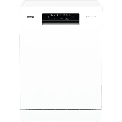 Gorenje GS643E90W fehér, programok száma: 6, szabadonálló, 16 terítékes mosogatógép 