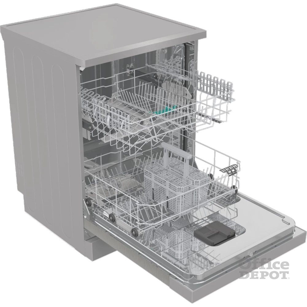 Gorenje GS643E90X inox, programok száma: 6, szabadonálló, 16 terítékes mosogatógép 