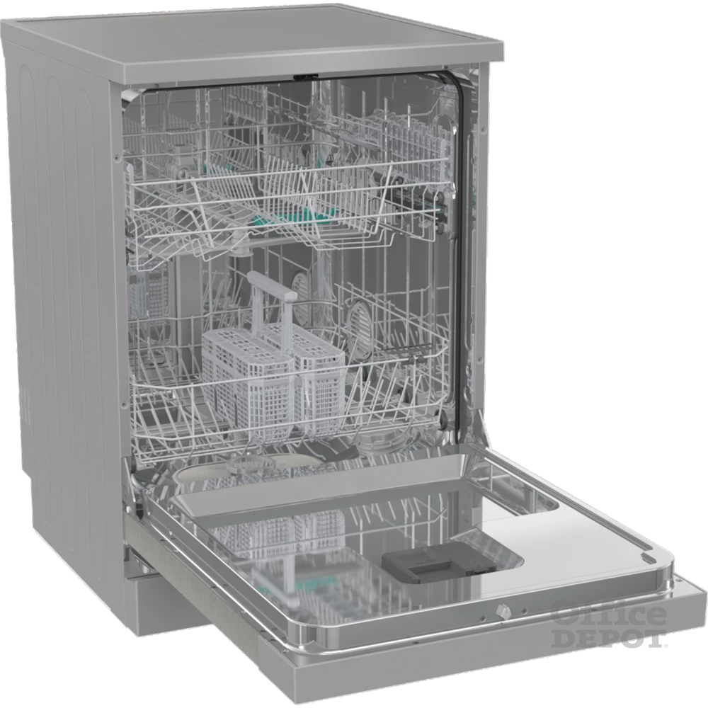 Gorenje GS643E90X inox, programok száma: 6, szabadonálló, 16 terítékes mosogatógép 