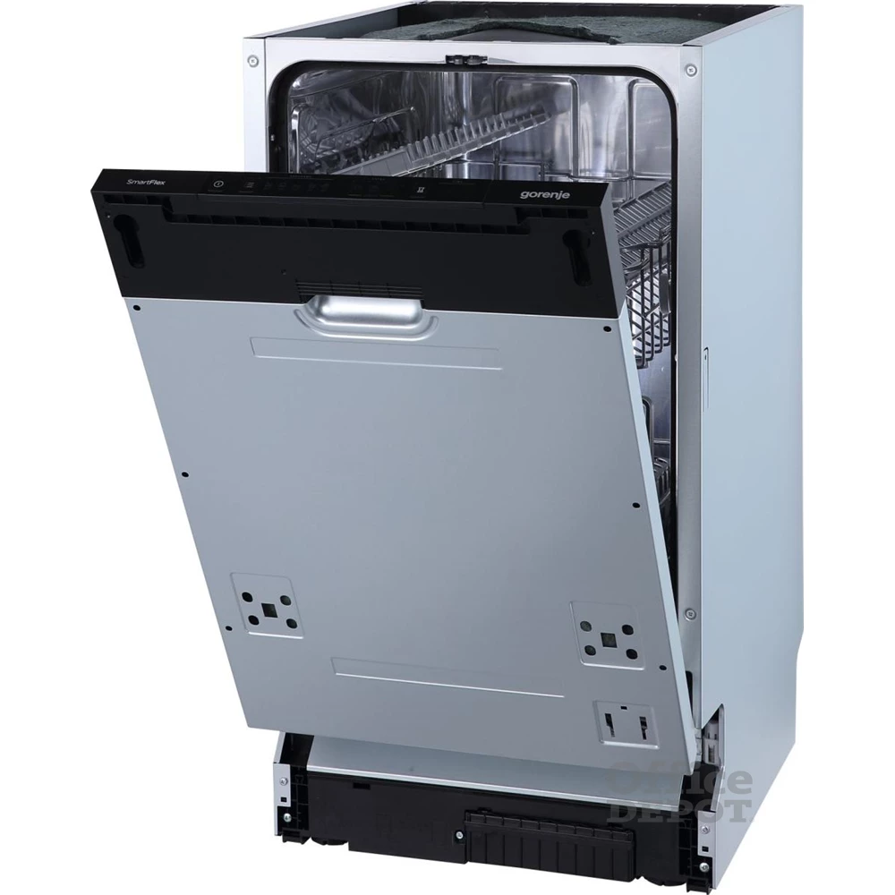 Gorenje GV541D10 programok száma: 5, keskeny beépíthető, 9 terítékes mosogatógép 