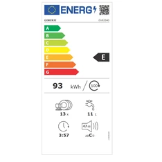 Gorenje GV62040 beépíthető mosogatógép Gorenje GV62040 beépíthető mosogatógép