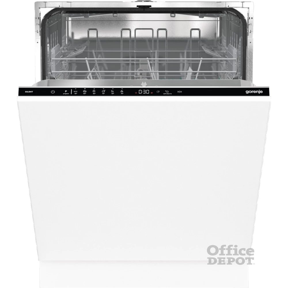 Gorenje GV642E90 programok száma: 6, beépíthető, 13 terítékes mosogatógép 