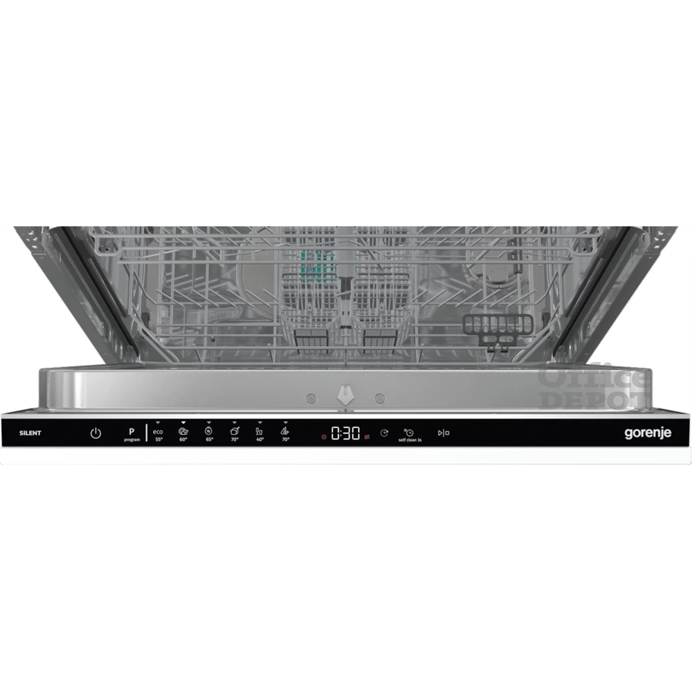 Gorenje GV642E90 programok száma: 6, beépíthető, 13 terítékes mosogatógép 