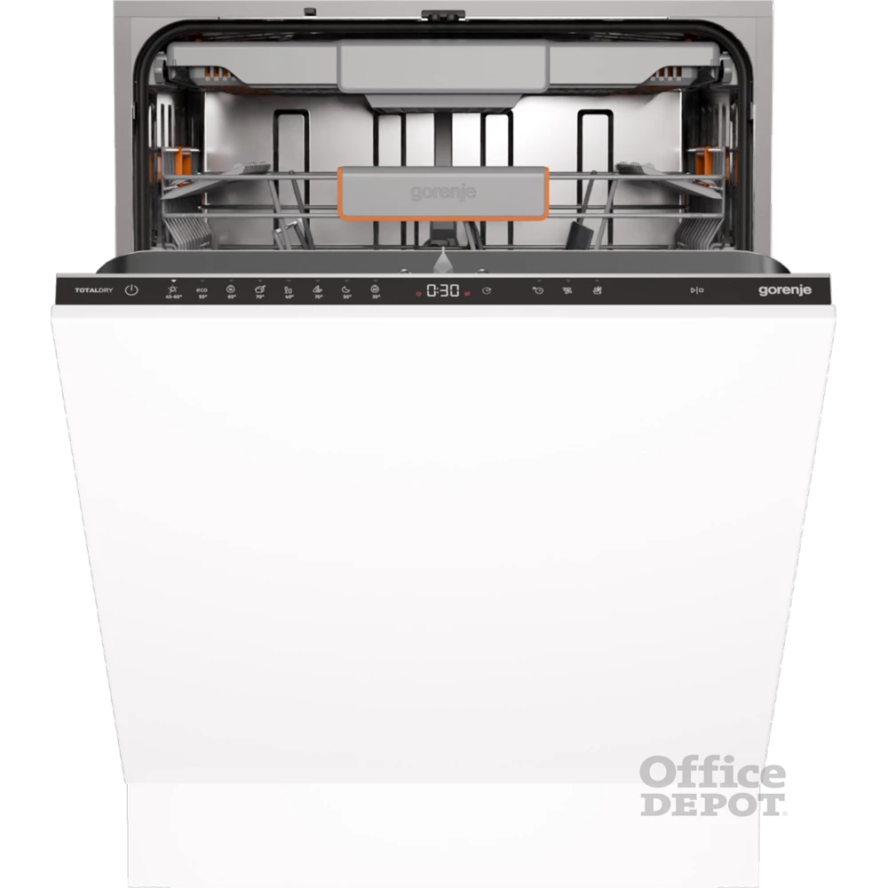 Gorenje GV663A66 programok száma: 8, beépíthető, 16 terítékes mosogatógép 