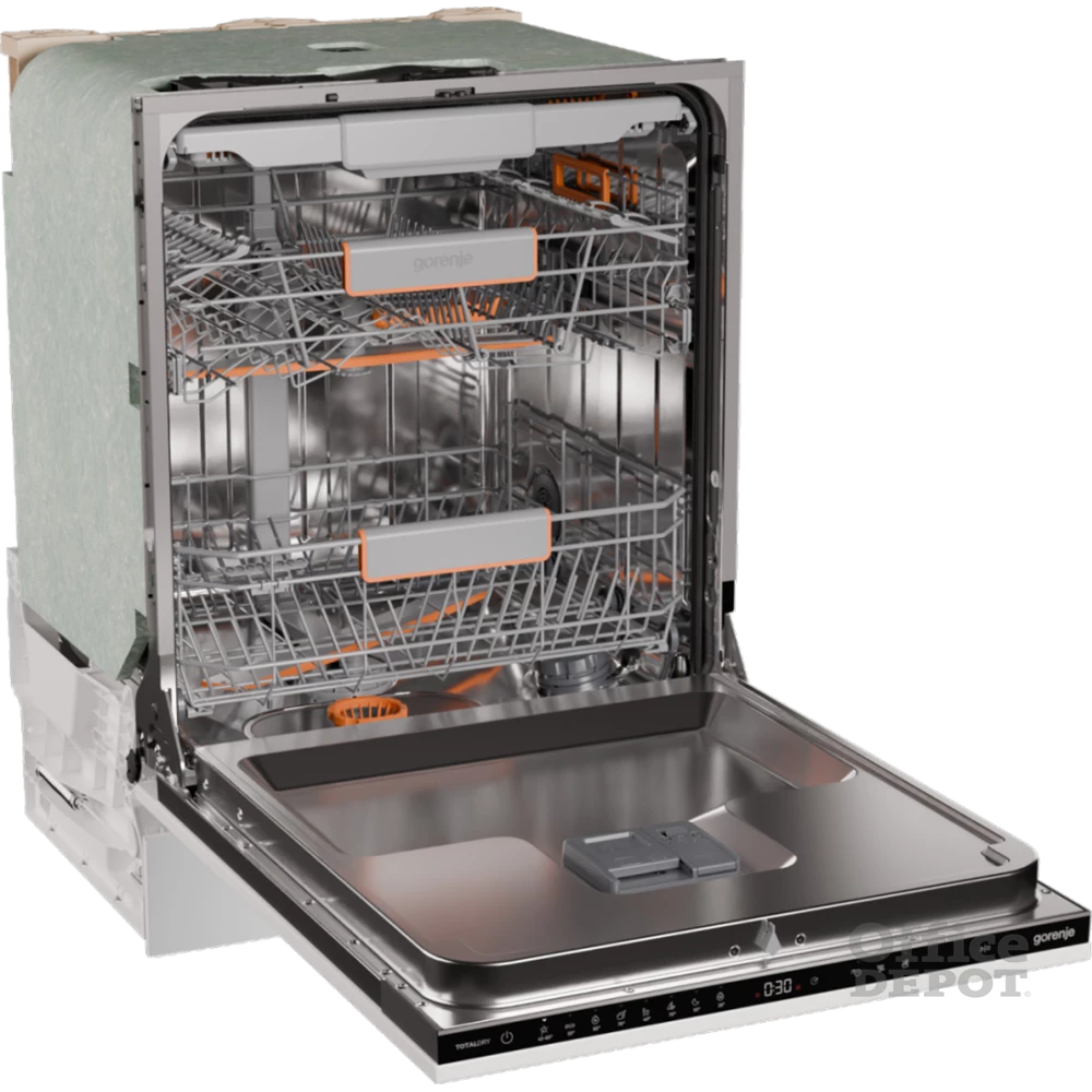 Gorenje GV663A66 programok száma: 8, beépíthető, 16 terítékes mosogatógép 