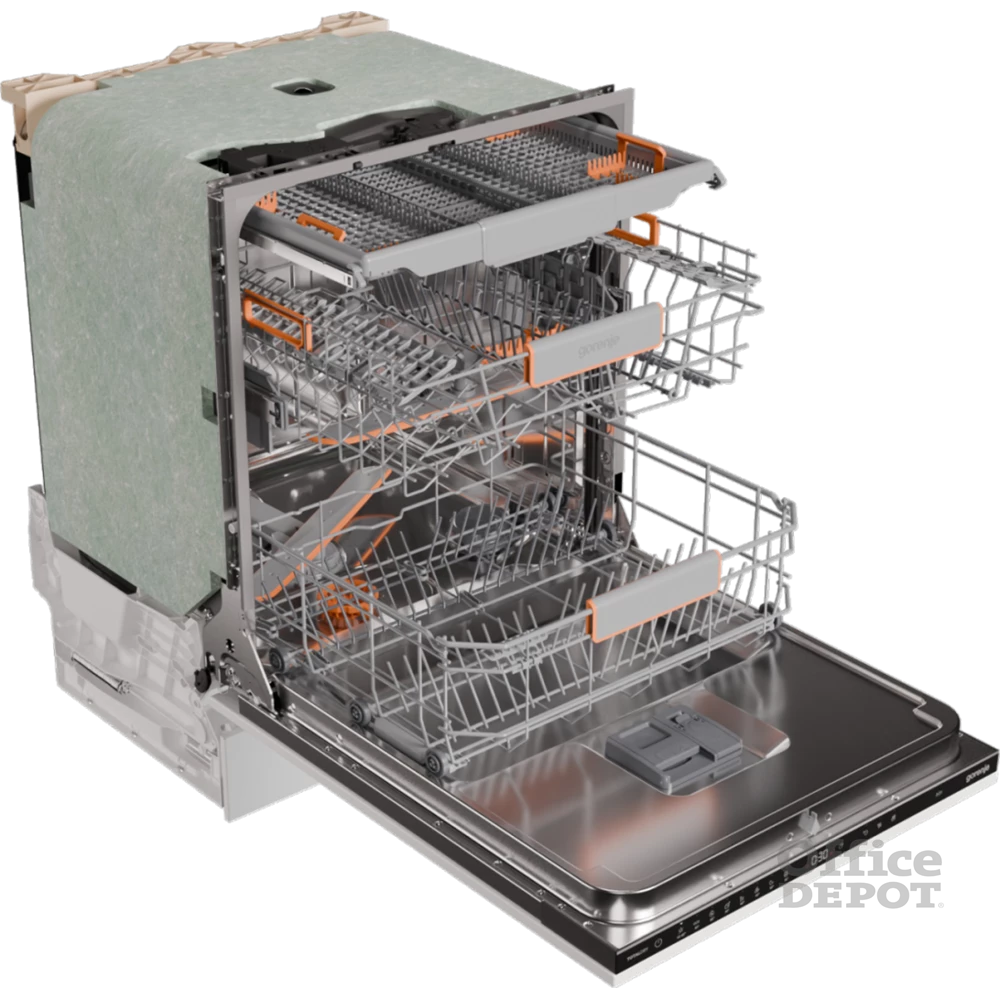 Gorenje GV663A66 programok száma: 8, beépíthető, 16 terítékes mosogatógép 
