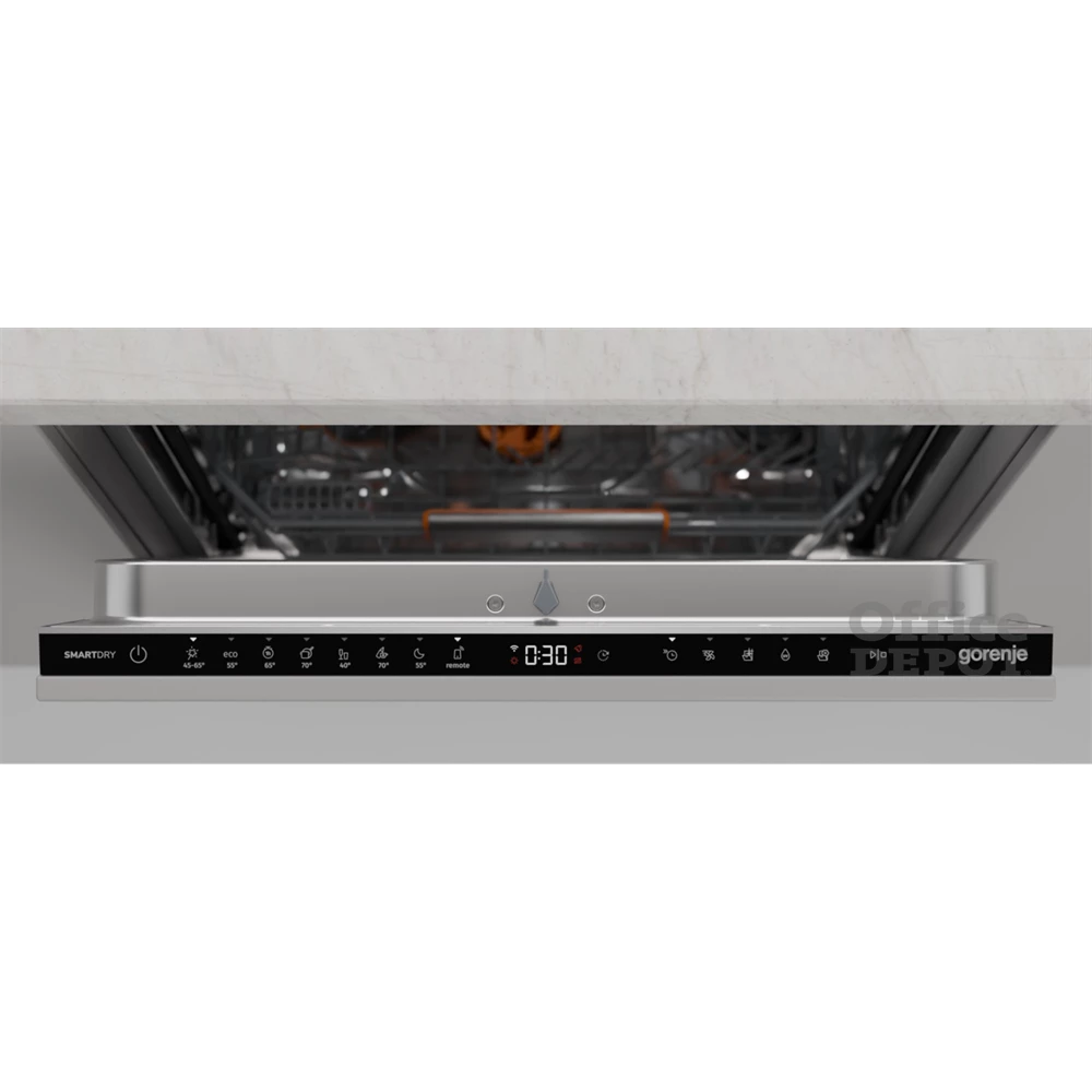 Gorenje GV693A65UVAD programok száma: 7, beépíthető, 16 terítékes mosogatógép 
