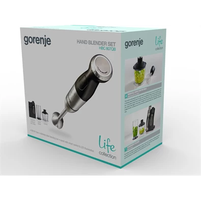 Gorenje HBC807QB fekete botmixer szett