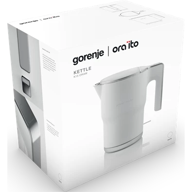 Gorenje K15ORAW ORA-ITO design fehér 1,5L-es vízforraló Gorenje K15ORAW ORA-ITO design fehér 1,5L-es vízforraló