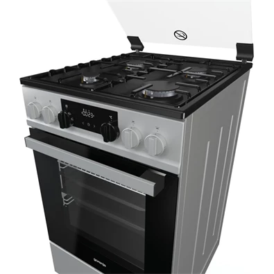 Gorenje K5341SH-B inox kombinált tűzhely