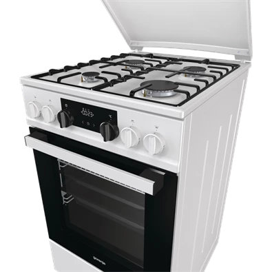 Gorenje K5341WH-B fehér kombinált tűzhely Gorenje K5341WH-B fehér kombinált tűzhely