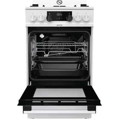 Gorenje KS5350WF fehér kombinált gáztűzhely Gorenje KS5350WF fehér kombinált gáztűzhely
