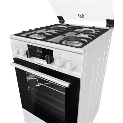 Gorenje KS5350WF fehér kombinált gáztűzhely Gorenje KS5350WF fehér kombinált gáztűzhely