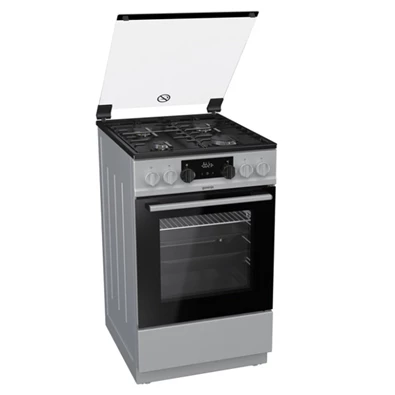 Gorenje K5341SH-B inox kombinált tűzhely