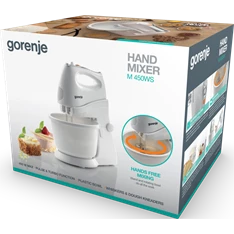 Gorenje M450WS fehér tálas kézi mixer Gorenje M450WS fehér tálas kézi mixer