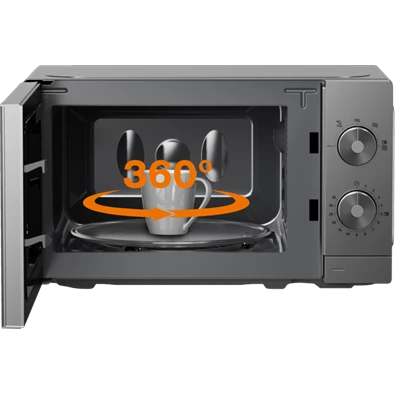 Gorenje MO20E1T4 700W 20L szürke mikrohullámú sütő Gorenje MO20E1T4 700W 20L szürke mikrohullámú sütő