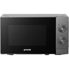 Gorenje MO20E1T4 700W 20L szürke mikrohullámú sütő Gorenje MO20E1T4 700W 20L szürke mikrohullámú sütő