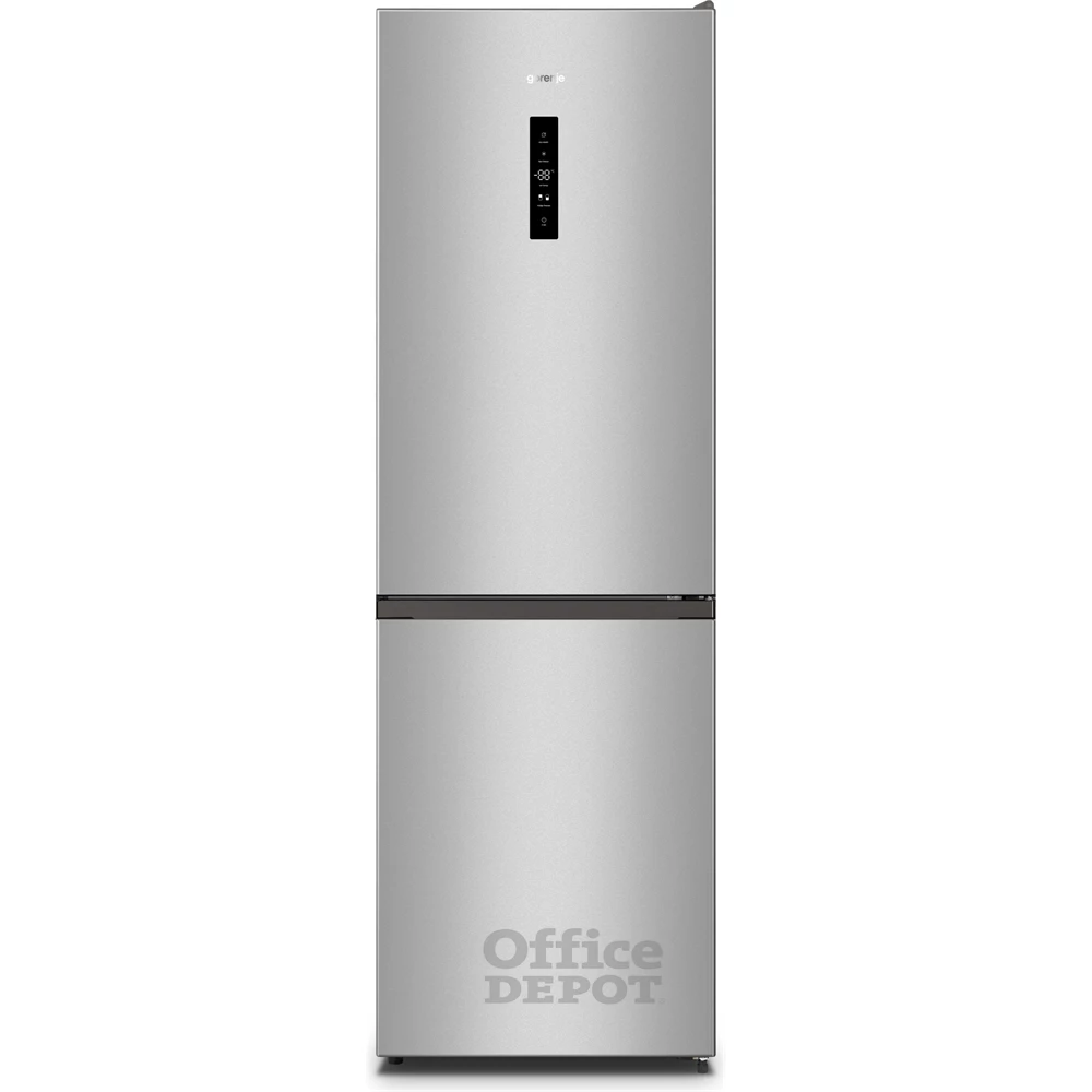 Gorenje NRK6192AS4 szürke, alulfagyasztós, Hűtő:207L, Fagyasztó:97L, No frost Plus hűtőszekrény