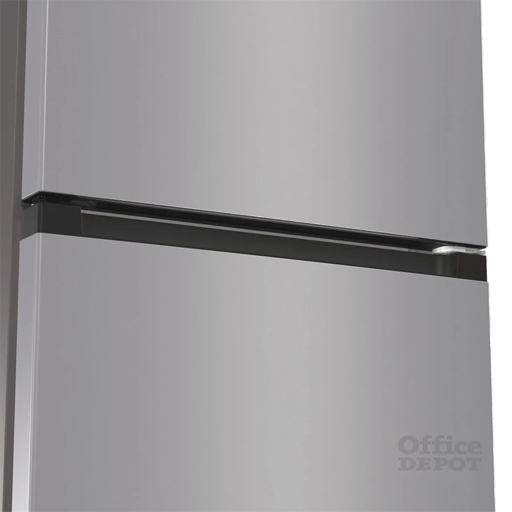 Gorenje NRK6202ES4 inox, alulfagyasztós, Hűtő:235L, Fagyasztó:96L, No frost Plus hűtőszekrény