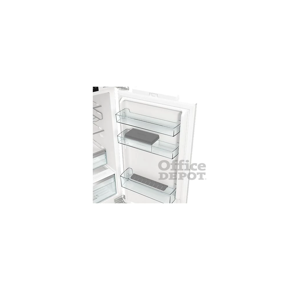 Gorenje NRKI517E62WF fehér, alulfagyasztós, beépíthető, Hűtő:176L, Fagyasztó:76L, No frost hűtőszekrény