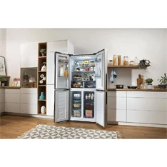 Gorenje NRM8182MX Side-by-Side hűtőszekrény Gorenje NRM8182MX Side-by-Side hűtőszekrény