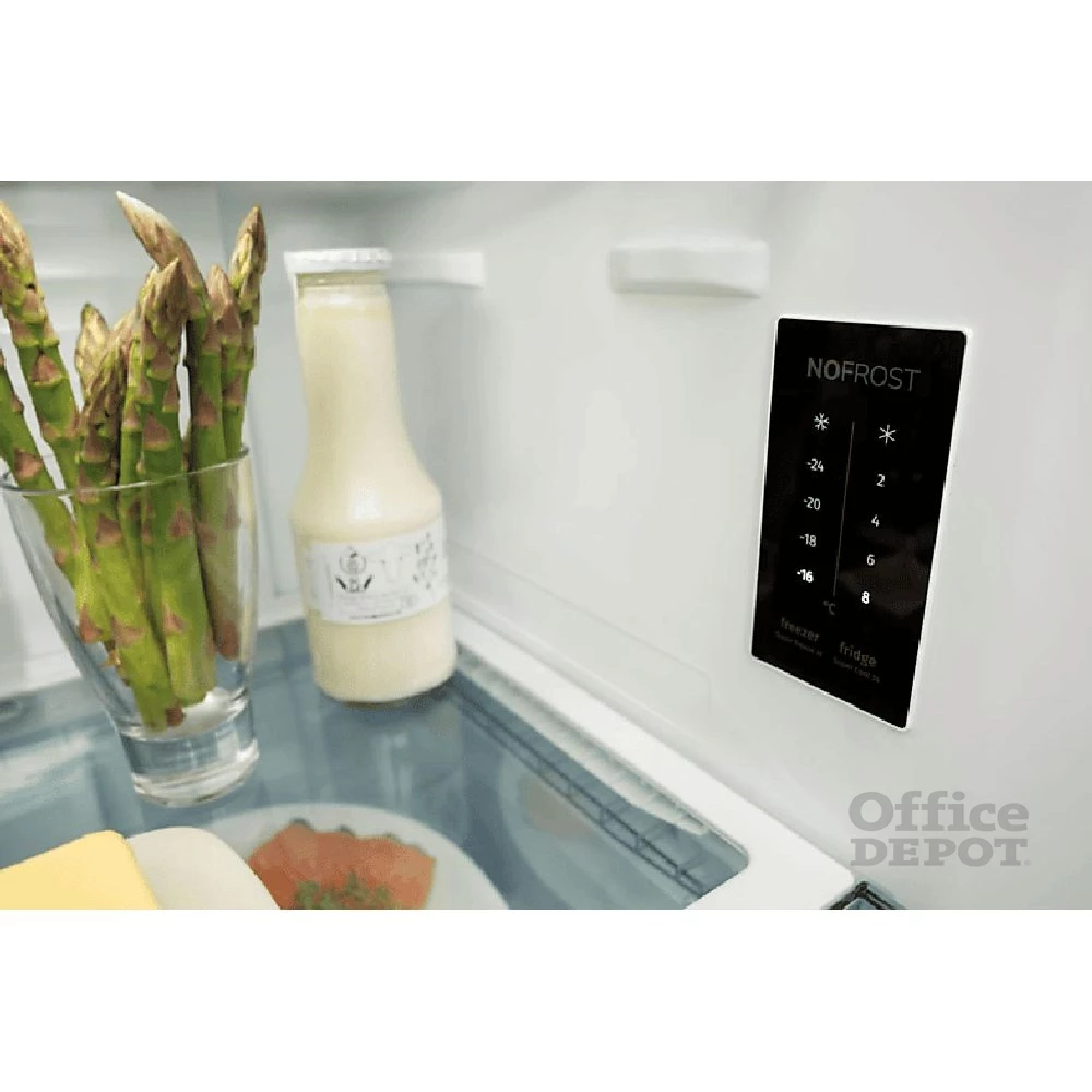 Gorenje NRM8182MX inox, Side-by-Side, Hűtő:278L, Fagyasztó:149L, hűtőszekrény