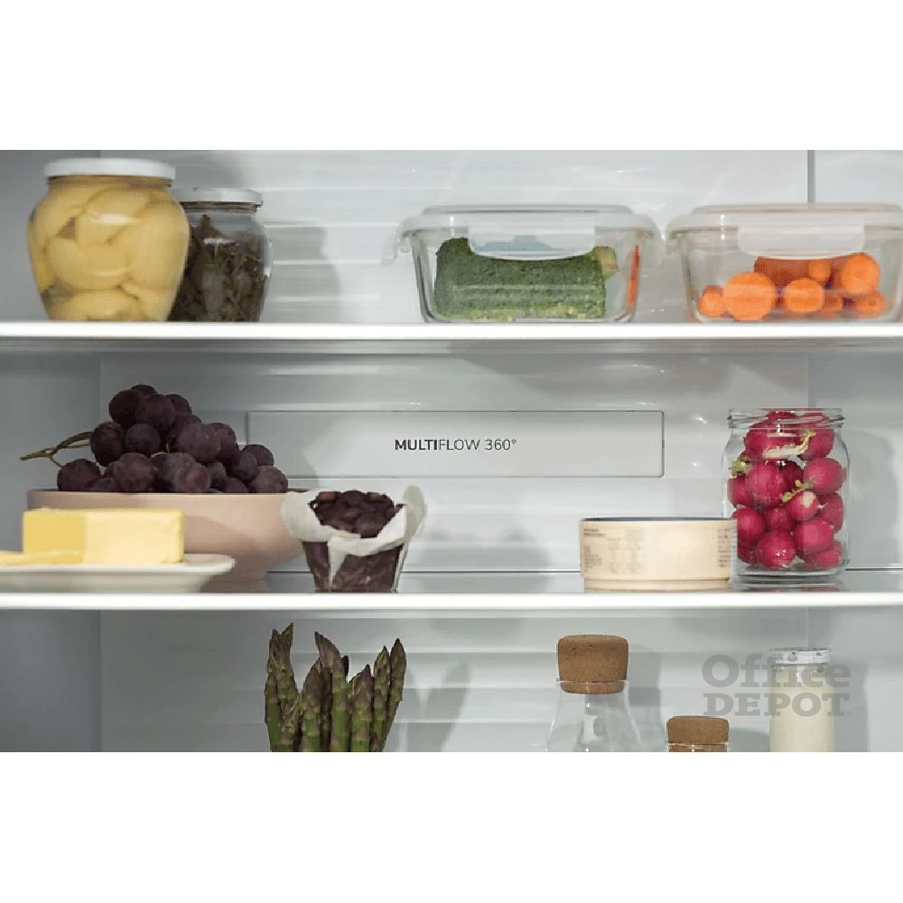 Gorenje NRM8182MX inox, Side-by-Side, Hűtő:278L, Fagyasztó:149L, hűtőszekrény