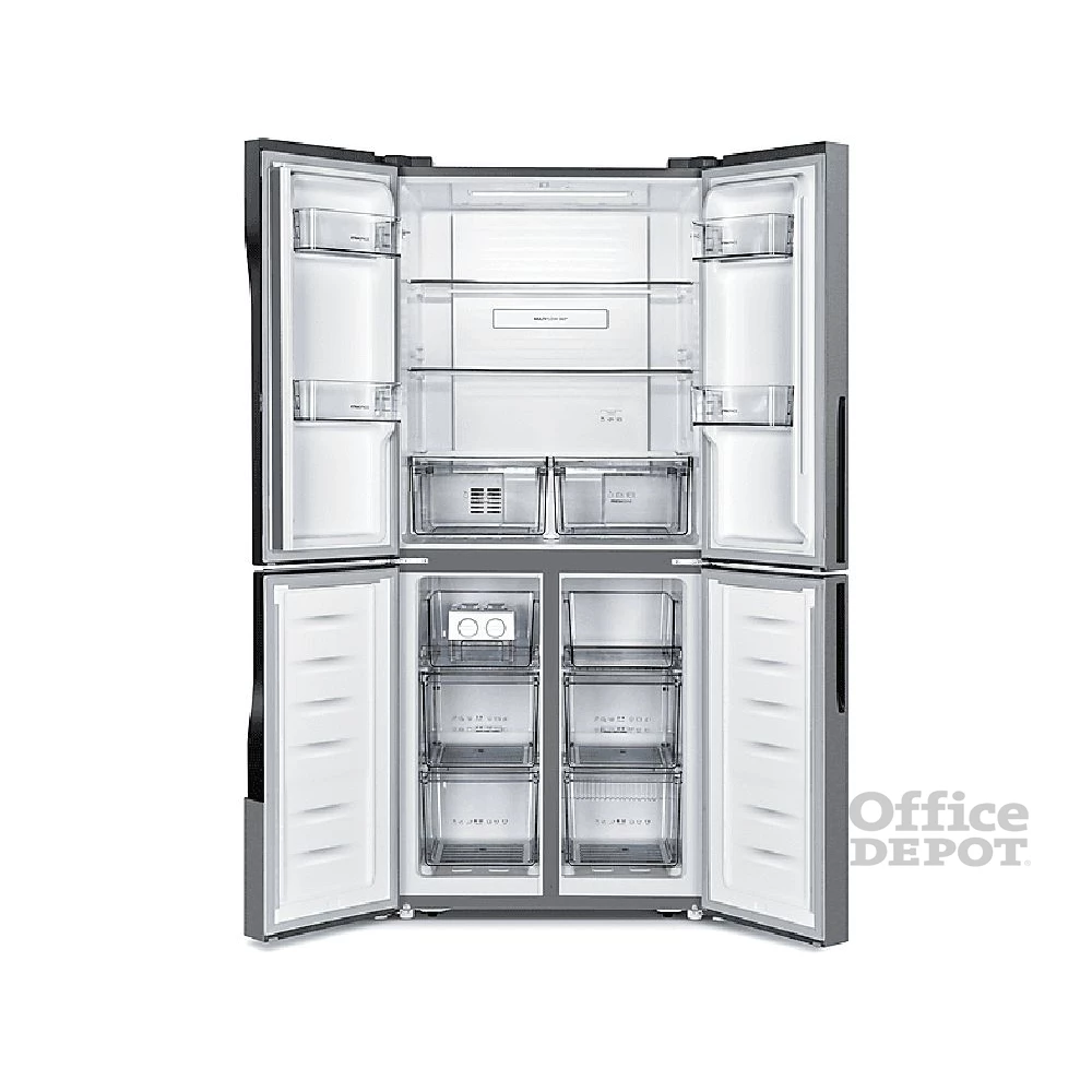 Gorenje NRM8182MX inox, Side-by-Side, Hűtő:278L, Fagyasztó:149L, hűtőszekrény