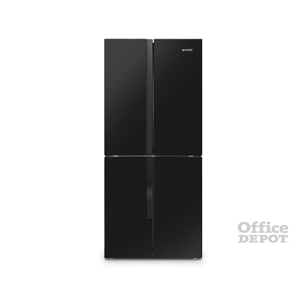 Gorenje NRM818EMB fekete, Side-by-Side, Hűtő:278L, Fagyasztó:149L, No frost hűtőszekrény