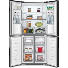 Gorenje NRM818EMB fekete, Side-by-Side, Hűtő:278L, Fagyasztó:149L, No frost hűtőszekrény