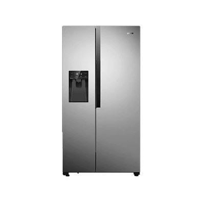 Gorenje NRS9182VX inox, Side-by-Side, Hűtő:371L, Fagyasztó:191L, hűtőszekrény