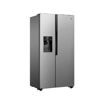 Gorenje NRS9182VX inox, Side-by-Side, Hűtő:371L, Fagyasztó:191L, hűtőszekrény