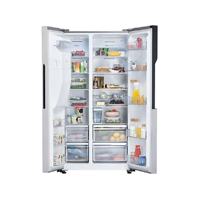 Gorenje NRS9182VX inox, Side-by-Side, Hűtő:371L, Fagyasztó:191L, hűtőszekrény