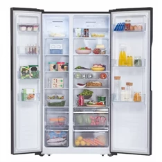 Gorenje NRS918EMB Side-by-side fekete hűtőszekrény Gorenje NRS918EMB Side-by-side fekete hűtőszekrény