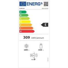 Gorenje NRS918EMB Side-by-side fekete hűtőszekrény Gorenje NRS918EMB Side-by-side fekete hűtőszekrény