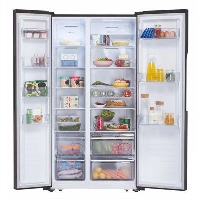 Gorenje NRS918EMB Side-by-side fekete hűtőszekrény Gorenje NRS918EMB Side-by-side fekete hűtőszekrény