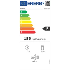 Gorenje RB39FPW4 egyajtós hűtőszekrény Gorenje RB39FPW4 egyajtós hűtőszekrény