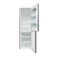 Gorenje RK6192ES4 fémszürke, alulfagyasztós, Hűtő:208L, Fagyasztó:112L, hűtőszekrény (Használt - B)