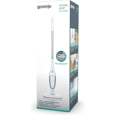 Gorenje SC1200W fehér gőzfelmosó Gorenje SC1200W fehér gőzfelmosó