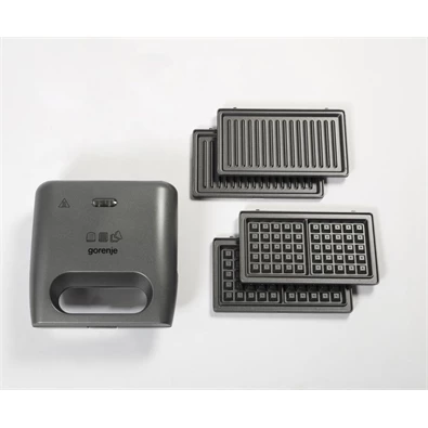 Gorenje SM703GCG 3in1 ezüst gorfi - grill/panini - szendvicssütő Gorenje SM703GCG 3in1 ezüst gorfi - grill/panini - szendvicssütő