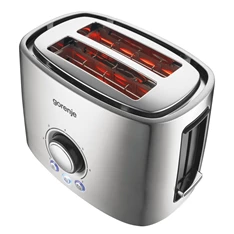 Gorenje T1000E fém 2 szeletes kenyérpirító Gorenje T1000E fém 2 szeletes kenyérpirító