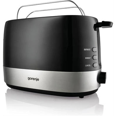 Gorenje T850BK fekete 2 szeletes kenyérpirító Gorenje T850BK fekete 2 szeletes kenyérpirító