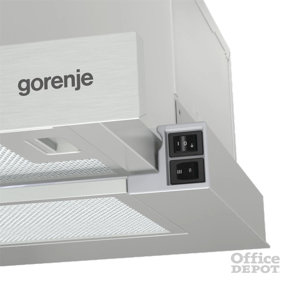 Gorenje TH60E3X inox, szabadonálló, hagyományos, méret:60 cm, teleszkópos, zajszint:67 dB, páraelszívó